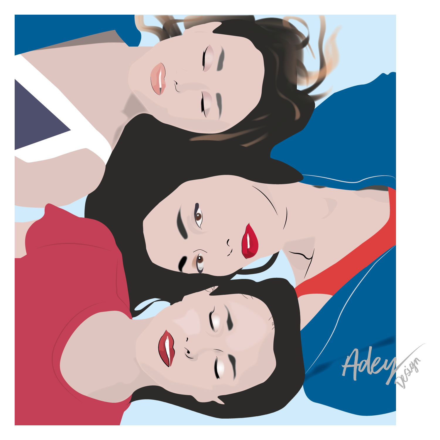 Dessin illustrator - portrait LEJ