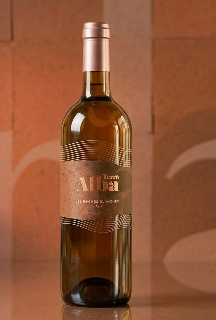 Terra Alba - Bouteille de vin