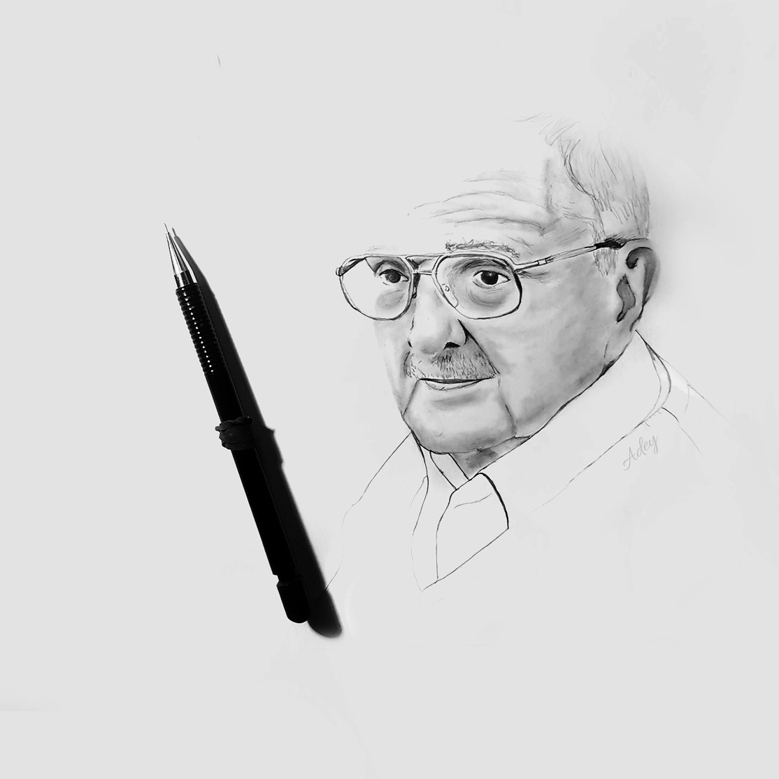 Portraits aux crayons